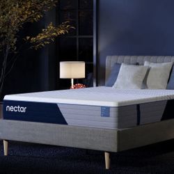 Nectar Classic Hybrid Mattress Cal King Colchón New $240