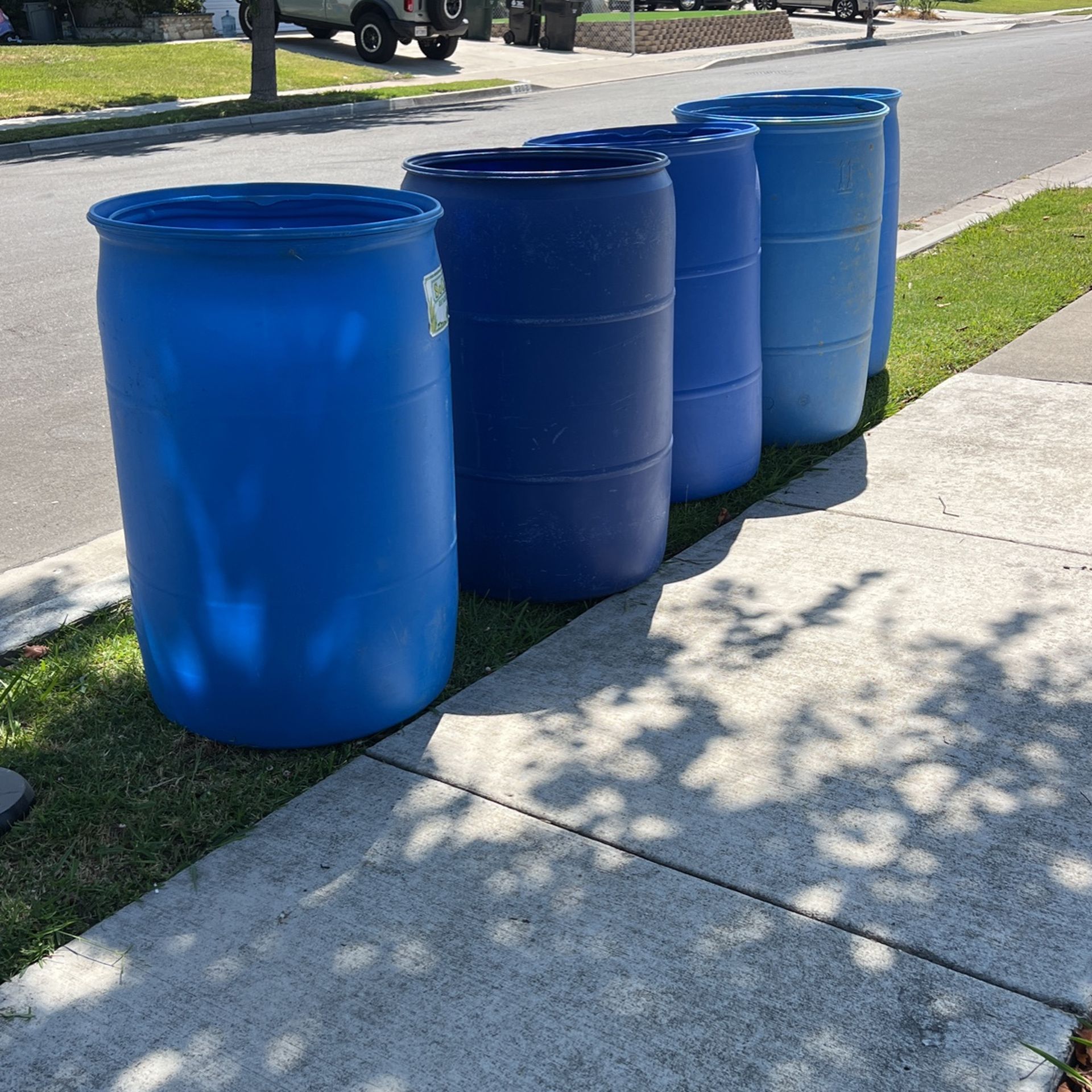Blue Barrels for Sale in Rossmoor, CA OfferUp