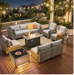 Patio furniture set outdoor new in the box