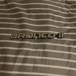 Bronco II Badge