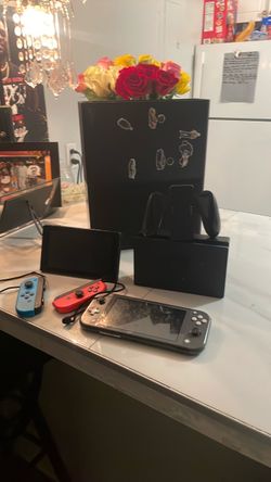 Black Xbox one and 2 Nintendo