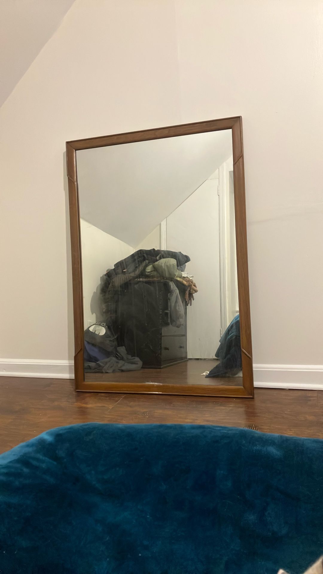 Hard Wood Oak Mirror