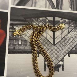 18k Gold Plated Necklace 