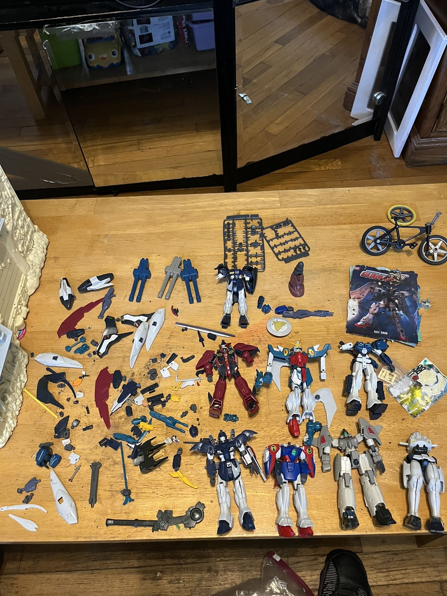 Vintage Gundam Gunpla Figures