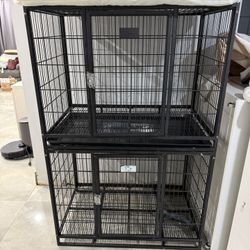 Stackable Dog Cage