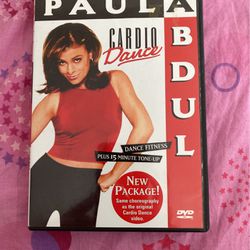 Paula Abdul Cardio Dance Exercise Fitness Workout DVD