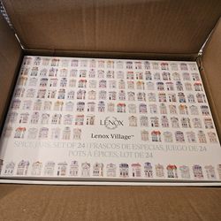 Lenox Village collection - 24 Spice Jars collection