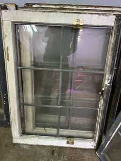 Old6 Pane Lead Glass Windows 23 By 32 Have 10 Of Them