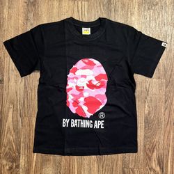 Bape Pink Camo Tee