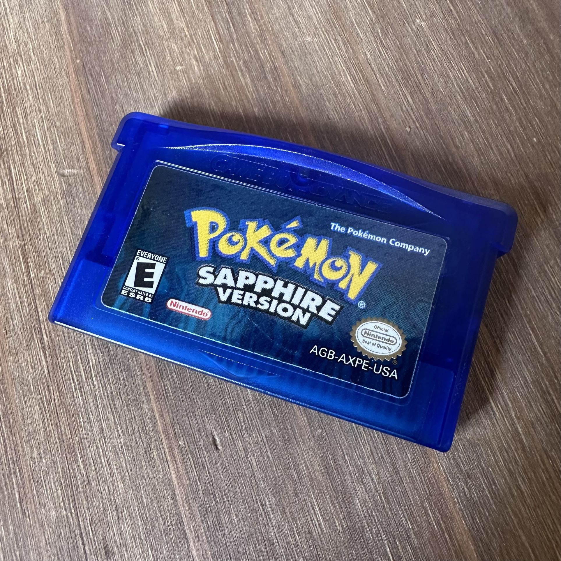 Pokémon Sapphire Authentic