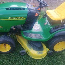 Riding Mower-John Deere With Bagger