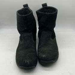 UGG for men DARIUS Vibram UGGPURE Black Wool Fur Suede High Top Boot Size 10