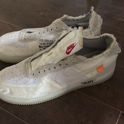 Off White Nike Air Force One 