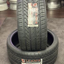 295/25/22 new tires Lexani Only two tires