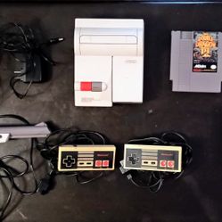 Nintendo Nes Top Loader Console 