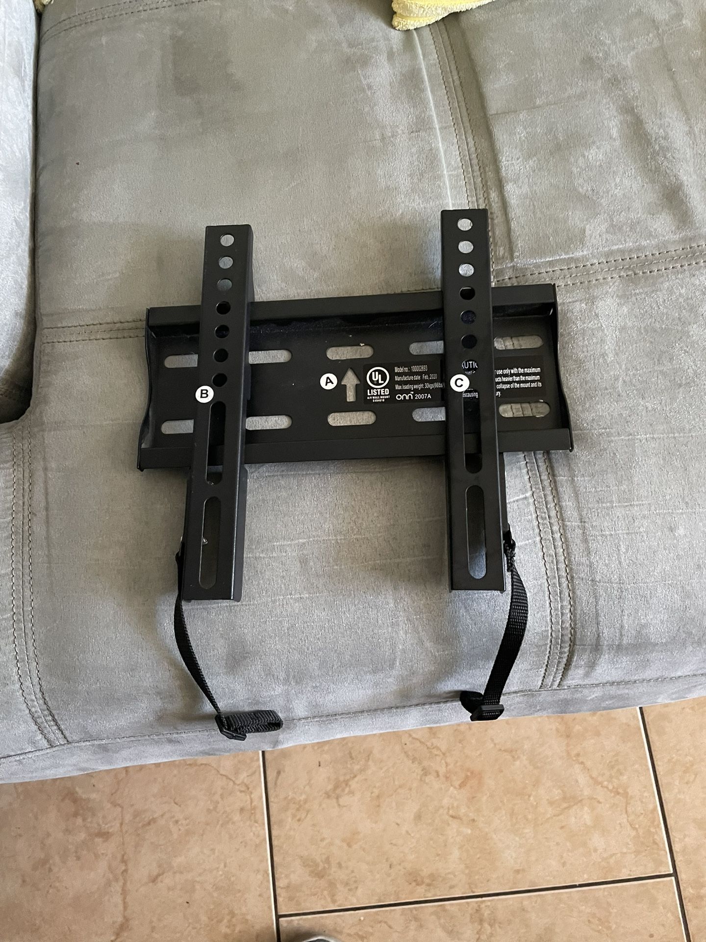 9 1/2 Inch Long Mounting Bracket Small Tv