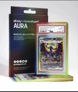 GradedGuard x eBay PSA Graded Card Case Guard Protector AURA Limited Edition