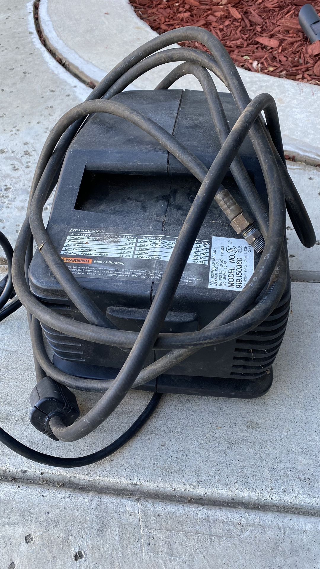 Sears Craftsman Compressor