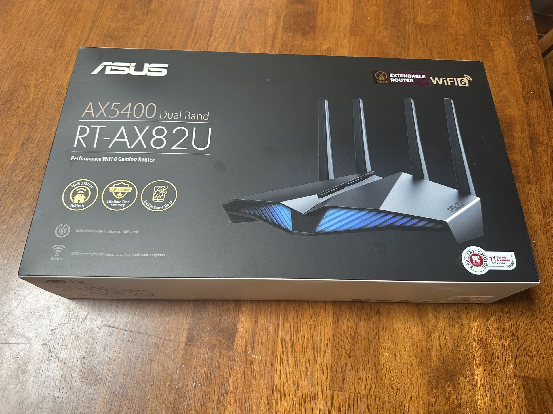 ASUS RT-AX5400 Dual Band WiFi 6 Extendable Router