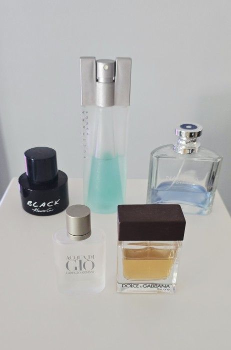 5 Used Men's Cologne Fragrances