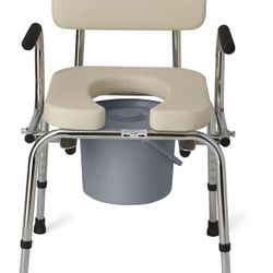 A Set Of Durable Toilet Chair for Adults and Seniors,