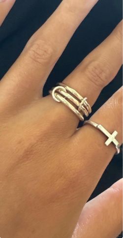 Solid 925 Sterling Silver Stackable Ring