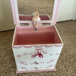 Ballerina Jewelry Music Box