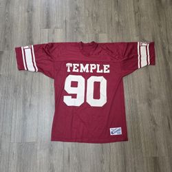 Vintage Champion Temple Owls Football Jersey Mens Size XL