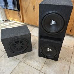 Kicker 12” And 2 Jl Audio 10”