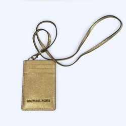 BRAND NEW Gold Michael Kors Cardholder
