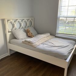 Bed Frame And Night Stand 