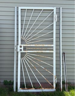 36" X 80" Steel Security Door With Frame