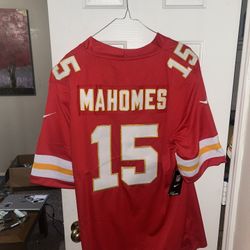 Patrick Mahomes Kansas City Chiefs red jersey size L