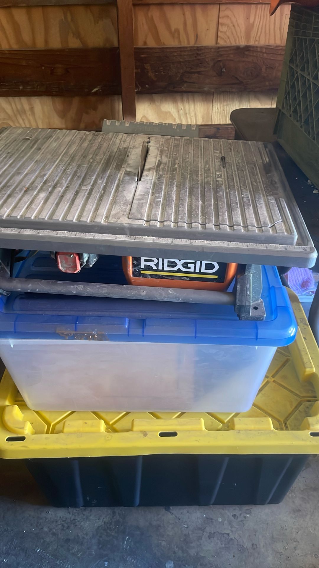 Ridgid Wet Tile Saw