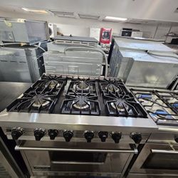 36" VIKING DUAL FUEL RANGE STAINLESS STEEL 
