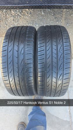 225/50/17 Hankook Ventus S1 Noble 2
