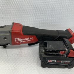Milwaukee M18 Fuel 4-1/2 in./5 in. Grinder w/battery - 2880-20