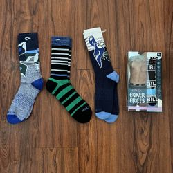 Men’s Billabong Boxers & Bombas Socks Size XL 