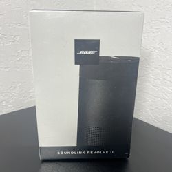 Bose Soundlink Revolve II Portable Bluetooth Speaker Black SEALED (contact info removed)