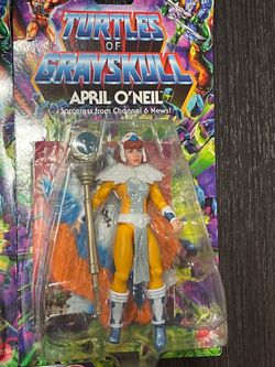 MOTU X TMNT - Turtles Of Grayskull - April O'Neil Action Figure