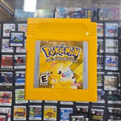 Pokémon Yellow Gameboy Color New Battery