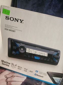 Sony DSX-M55BT Marine Digital Media Player