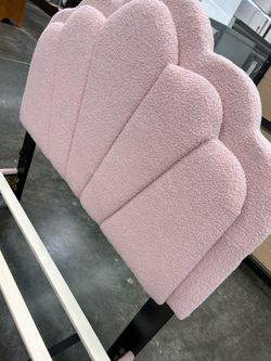 Pink bed size Full fully slaty led light headboard brand new in box firm price $190
