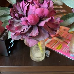 Purple Flower In Case