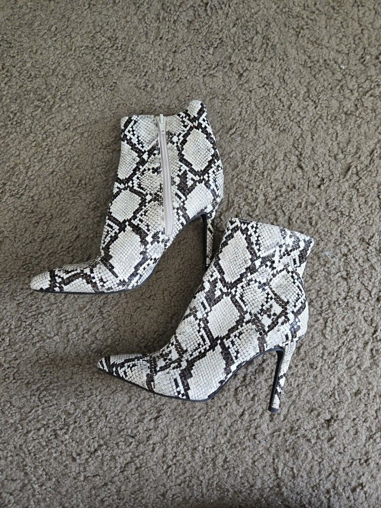 Snakeskin Boots