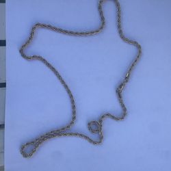 Gold plated gold chain18K  with a 26.5 grams