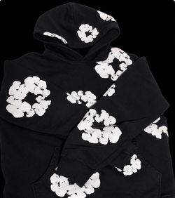 Denim Tier hoodie Size small