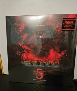 STRANGER THINGS SEASON 5 VINYL YELLOW MARBLE LP NETFLIX LIMITED /2500