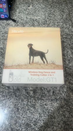 Wireless Dog Fence System for 2 Dogs 856 Acre Electric Fences for Dogs Training Fence Collar with Remote Ultrasonic Trainer Waterproof Portable Outdoo