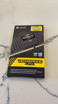NEW Corsair Vengeance DDR4 2x8 gb (16 gb) 3200MHz